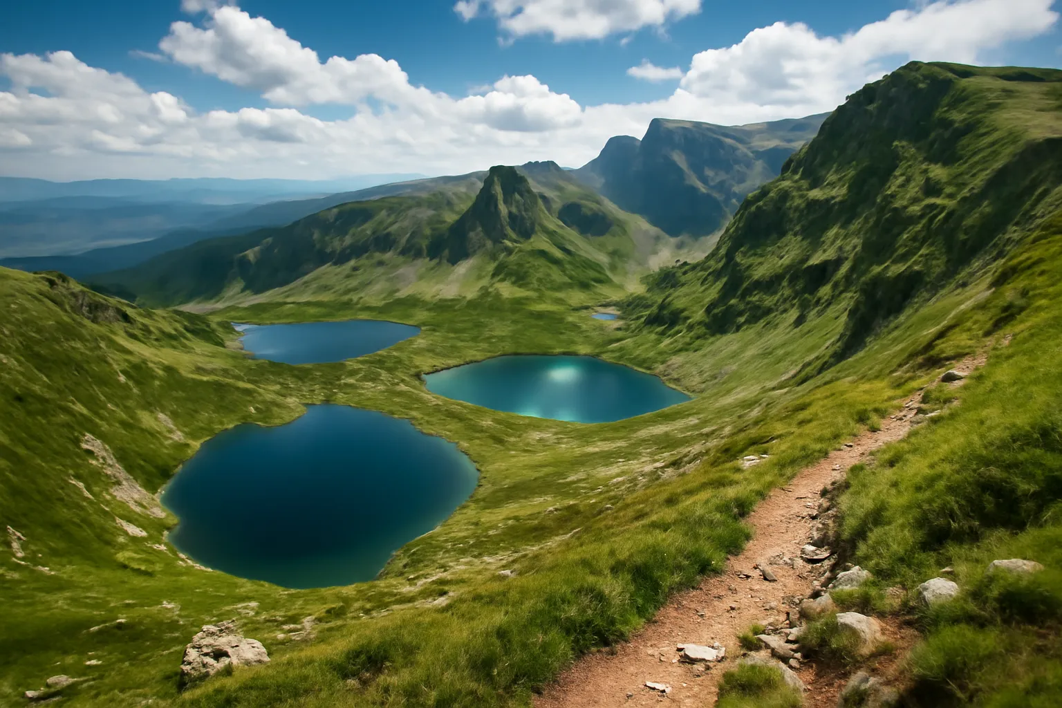 Route sinueuse à travers les montagnes des Rhodopes en Bulgarie