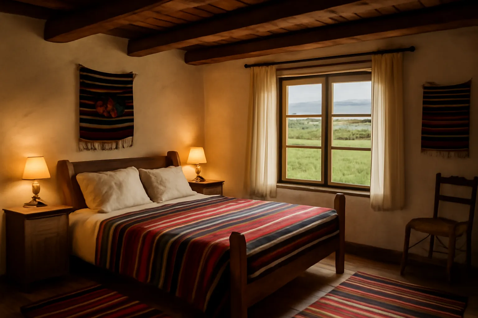 Ferme traditionnelle bulgare avec vergers et animaux, agrotourisme rural en Bulgarie 2