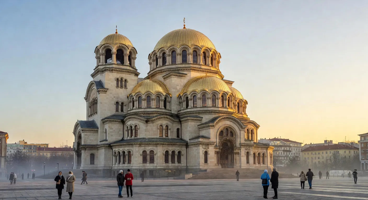 Cathédrale Alexandre Nevski de Sofia, capitale bulgare