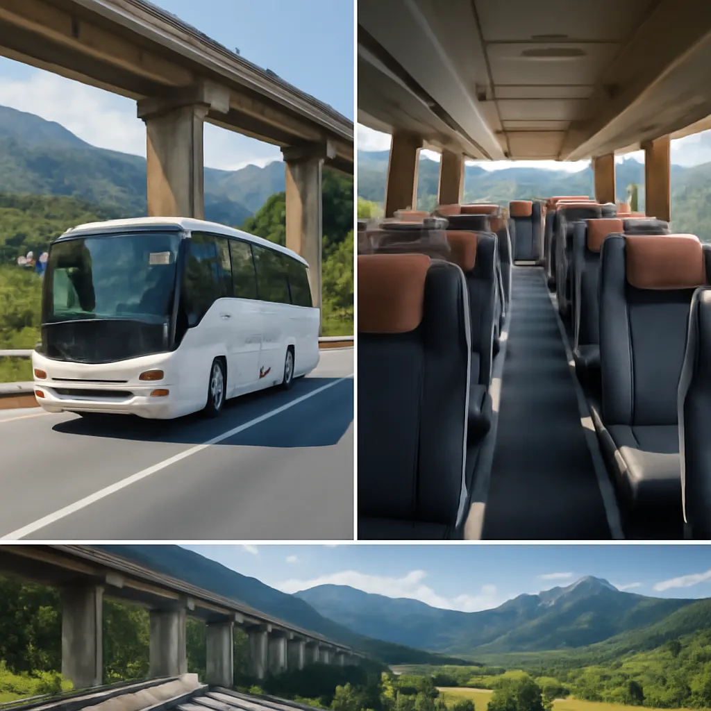 Route panoramique bulgare traversant la chaîne des Balkans avec voiture en location
