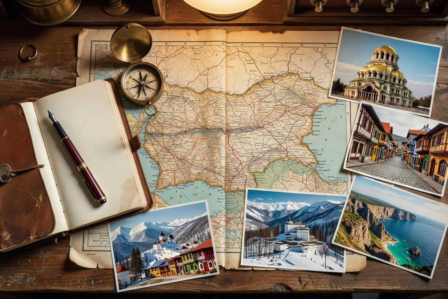 Carte comparative des circuits Bulgarie 7, 10 et 15 jours avec Sofia, Plovdiv, Veliko Tarnovo et la mer Noire